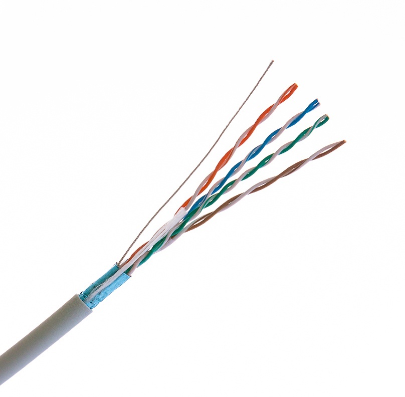 Patch kábel pre pohyblivé prívody FTP (F/UTP), Category 5E, 125 MHz, 305 m v krabiciach